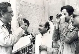 Ghosh, Nemai (Still Photographer), Joi Baba Felunath, 1979 | Working Still | CinemaEducation | 00663737