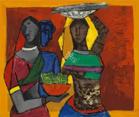Husain, M.F. (Artist). Vasant, n.d. | Painting