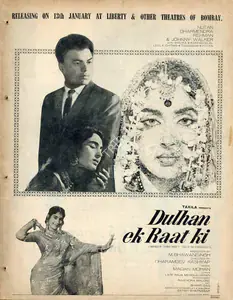 Singh, Maharaja Bhawani (Producer), Dulhan Ek Raat Ki, 1966 | Advertisement