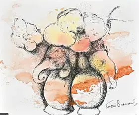 Burman, Sakti (Artist). Untitled, 2020 | Painting