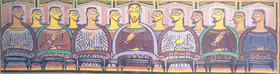 Roy, Jamini (Artist). The Last Supper, n.d. | Painting