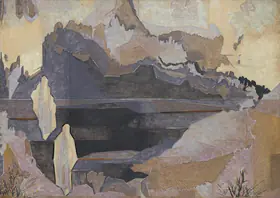 Sabavala, Jehangir (Artist). Caverns Measureless to Man II, 2003 | Painting