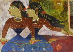 Palsikar, Shankar (Artist). Untitled, c.1950s | Painting