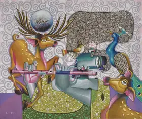Priya, Karuna (Artist). Untitled, 2023 | Painting