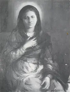 Trindade, A.X. (Artist). Madonna with Halo, 1932 | Painting