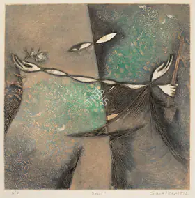 Kar, Sanat (Artist). Baul, 1972 | Graphic Art