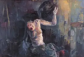 Chander Shekhar, P.S. (Artist). Temptation Series, c.1984 | Painting
