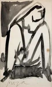Souza, F.N. (Artist). Untitled, n.d. | Drawing