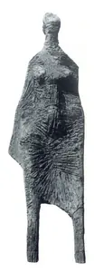Kaneria, Raghav (Artist). Figure of a Woman, 1961 | Sculpture
