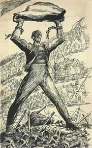 Chittaprosad (Artist). Untitled, 1947 | Drawing