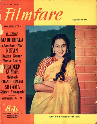Jain, J.C. (Editor). Filmfare, 16 September 1955 | Magazine | 00793182