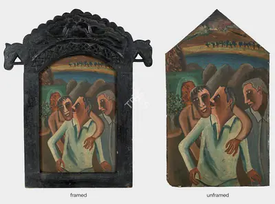 Khakhar, Bhupen (Artist). Untitled, 1982 | Painting