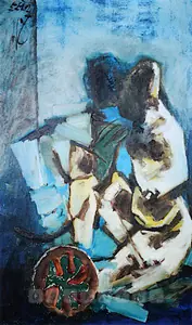 Husain, M.F. (Artist). Untitled, n.d. | Painting