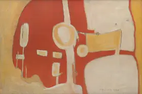 Reddy, P.T. (Artist). Politician at Mike, 1966 | Painting