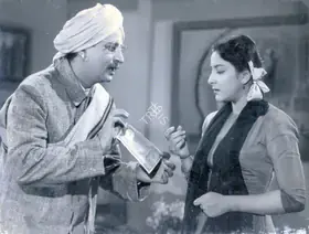 Kwatra, H.S. (Cinematographer), Adalat, 1958 | Photographic Still