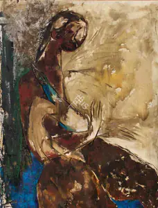 Khanna, Krishen (Artist). Untitled, n.d. | Painting