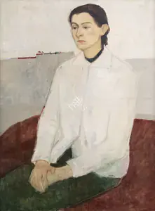 Burman, Sakti (Artist). Untitled (Meite), circa 1950 | Painting