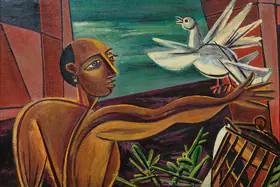 Keyt, George (Artist). Peace, 1950 | Painting