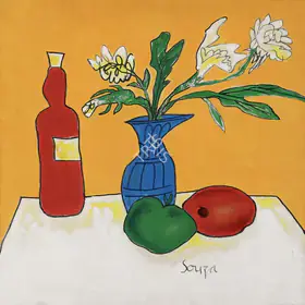 Souza, F.N. (Artist). Still Life, 2001 | Painting