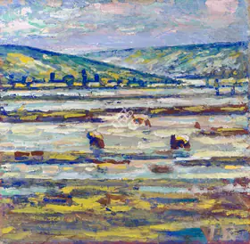 Roy, Jamini (Artist). Untitled (Paddy Fields), n.d. | Painting