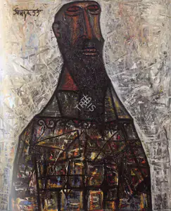 Souza, F.N. (Artist). The Elder, 1955 | Painting