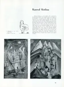 Anonymous (Essayist). Kanwal Krishna. In <i>Marg.</i> 10(2). March 1957 | Essay | 00668853