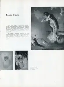 Anonymous (Essayist). Sobha Singh. In <i>Marg.</i> 10(2). March 1957 | Essay | 00668861