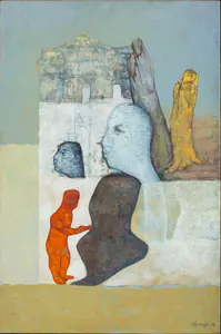 Vaghela, Ramesh (Artist). Untitled, 1994 | Painting