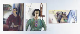 Dodiya, Anju (Artist). Self -Portrait, 1996-1997 | Painting