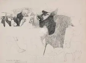 Khanna, Krishen (Artist). Study For The Game Ii, n.d. | Drawing