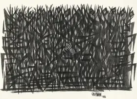 Sadequain (Artist). Untitled, 1962 | Drawing