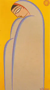 Roy, Jamini (Artist). Woman In White, n.d. | Painting