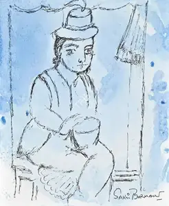 Burman, Sakti (Artist). Untitled, 2020 | Painting