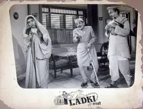 Meiyappan, A.V. (Producer), Ladki, 1953 | Lobby Card