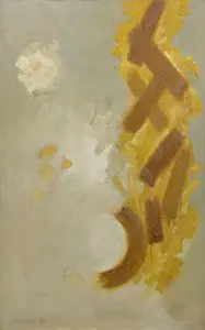 De, Biren (Artist). Golden Trail, 1961 | Painting