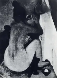 Sher-Gil, Amrita (Artist). Woman at Bath, 1940 | Painting