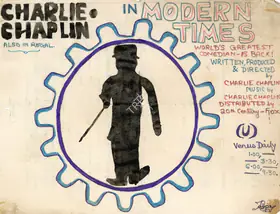 Morgan, Ira H. (Cinematographer), Modern Times, 1936 | Lobby Card
