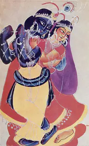 Stafford, Marilyn (Photographer). Krishna and Radha, n.d. | Painting