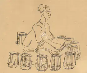 Chavda, Shiavax (Artist). Untitled, n.d. | Drawing