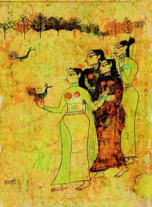 Gaitonde, V.S. (Artist). Untitled, circa early 1950s | Painting
