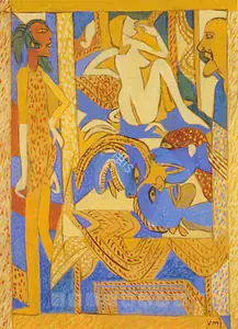 Subramanyan, K.G. (Artist). Untitled, 2004 | Painting