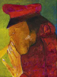 Khanna, Krishen (Artist). Untitled, n.d. | Painting