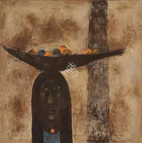 Shah, Haku (Artist). Untitled, 1960s | Painting