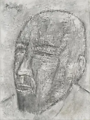 Padamsee, Akbar (Artist). Head, 1990 | Painting