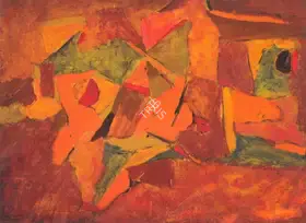 Husain, Shamshad (Artist). Untitled, 1971 | Painting