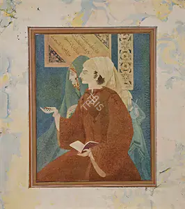 Chughtai, M.A.R. (Artist). Untitled, n.d. | Drawing