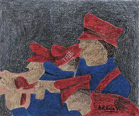 Khanna, Krishen (Artist). Untitled (Bandwalla), n.d. | Painting