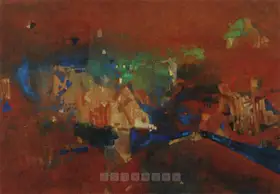 Haloi, Ganesh (Artist). Benaras - II, 2001 | Painting