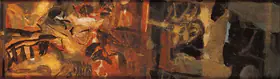 Raza, S.H. (Artist). Elephanta, 1969 | Painting