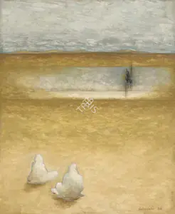 Sabavala, Jehangir (Artist). Mirage, 1966 | Painting